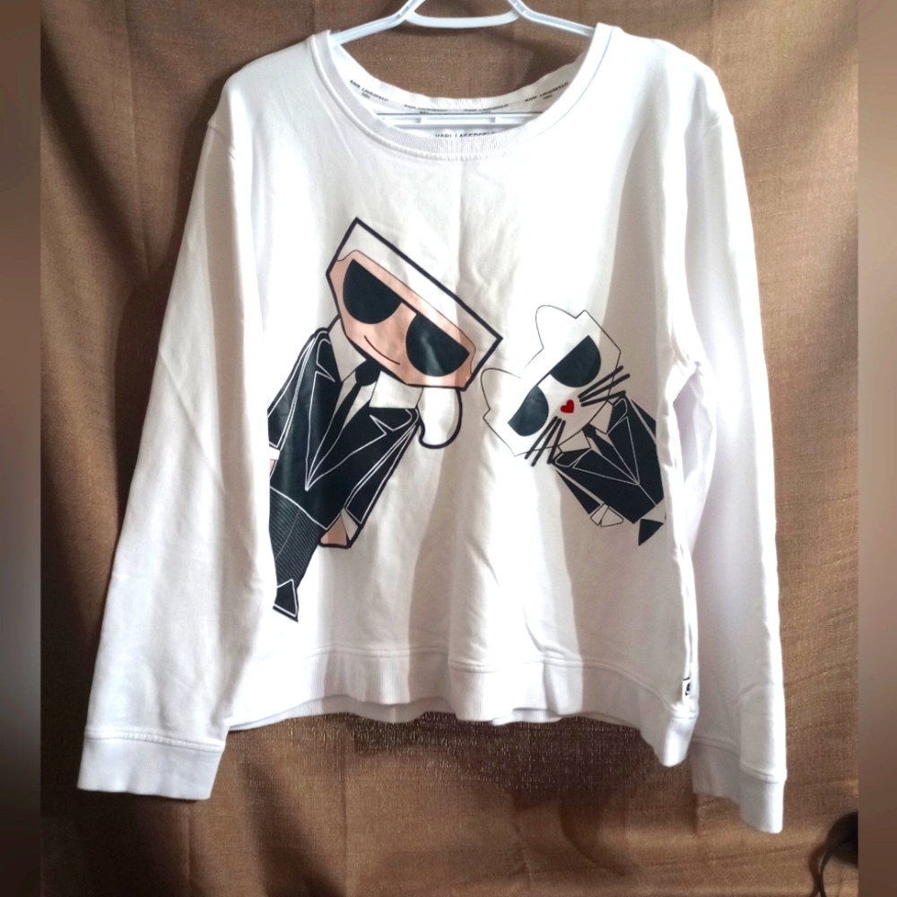 Karl Lagerfeld Sweatshirt Large